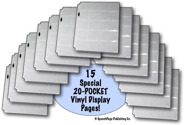 20-Slot Communication Page Protectors! 15