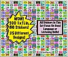 300 Language or Listening Theme STICKERS!